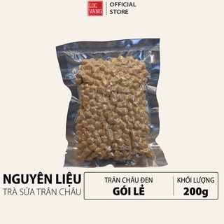 TRÂN CHÂU Làm Trà Sữa Trân Châu Hồng Trà Đen Lục Trà Lài Thái Xanh Thái Đỏ 200g