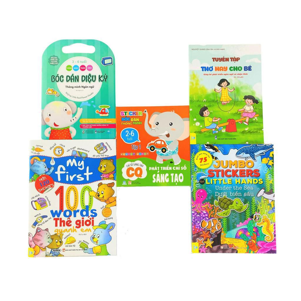 Sách - Set Quà sách cho bé 1/6 - Giúp Bé Phát Triển Tư Duy Sáng Tạo - ndbooks