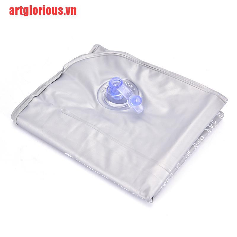 【artglorious】47*30cm Portable Folding Air Inflatable Pillow Outdoor Travel Hom