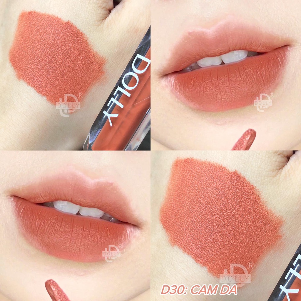 Son Lì, Kem  DOLLY DIAMOND VELVET Không Chì Cao Cấp NEW 2021