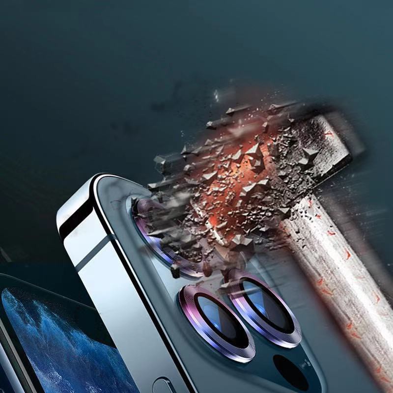 Vỏ bọc kính cường lực bảo vệ máy ảnh dành cho điện thoại Iphone 12 11 Pro Max