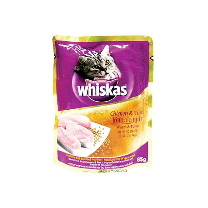 Pate Whiskas - Dành cho mèo trưởng thành