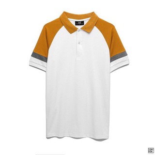 Áo thun polo nam có cổ phối tay ngắn vải cotton len cap cấp inf pl002344 somehow
