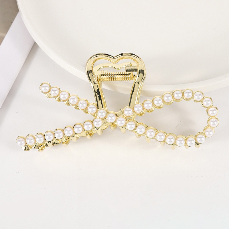 Kẹp tóc Hàn Quốc đính đá  cặp tóc càng cua kim loại nhiều kiểu tùy chọn xinh xắn sang chảnh cho nữ