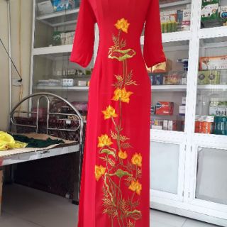 Áo dài nguyễn hồng
