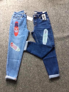 quần jeans from boyfriend thiêu