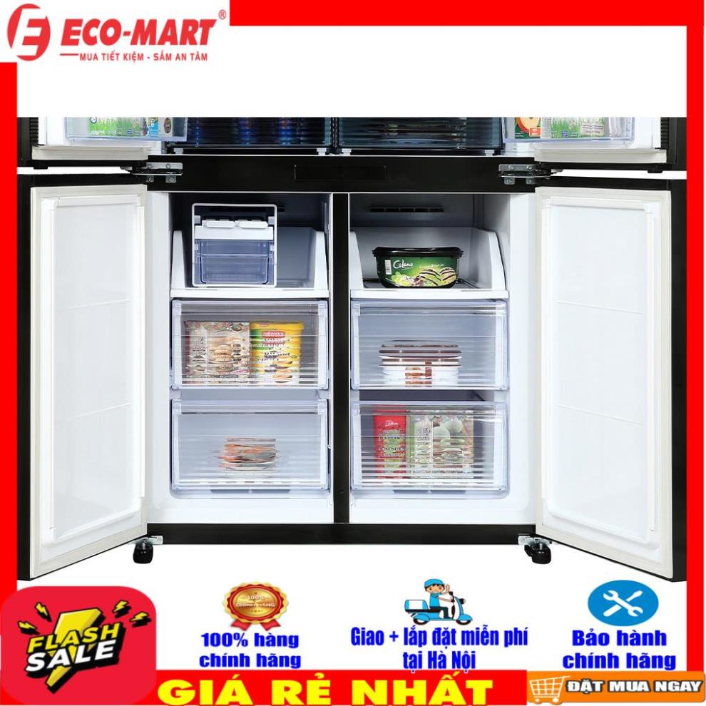 Tủ lạnh Sharp Inverter 572 lít SJ-FX640V-SL