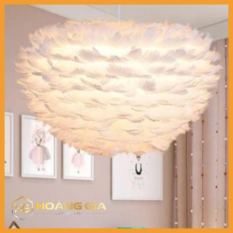 Đèn Decor - Đèn Chùm Phòng Khách-Đèn Lông Vũ Bắc ÂU Decor Lighting TN329- Tặng Kèm Bóng LED