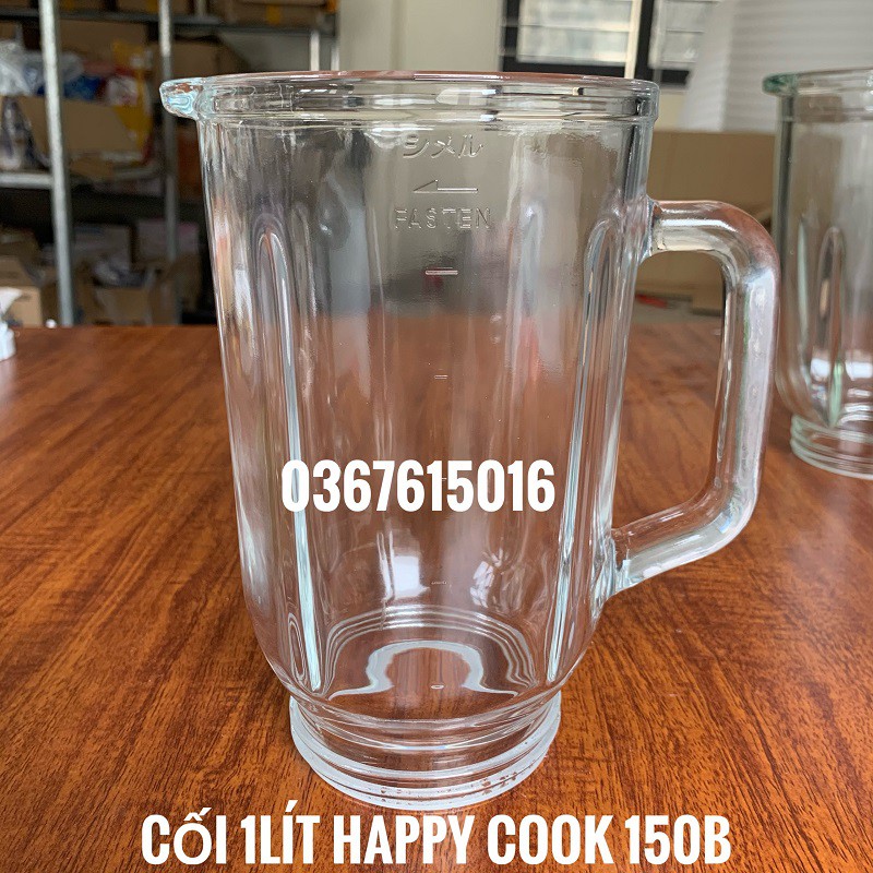 [Mã ELHA22 giảm 5% đơn 300K] CỐI THỦY TINH TO MÁY XAY SINH TỐ HAPPY COOK HCB-150C HCB-150S VÀ HCB-150B 150C 150B 150S