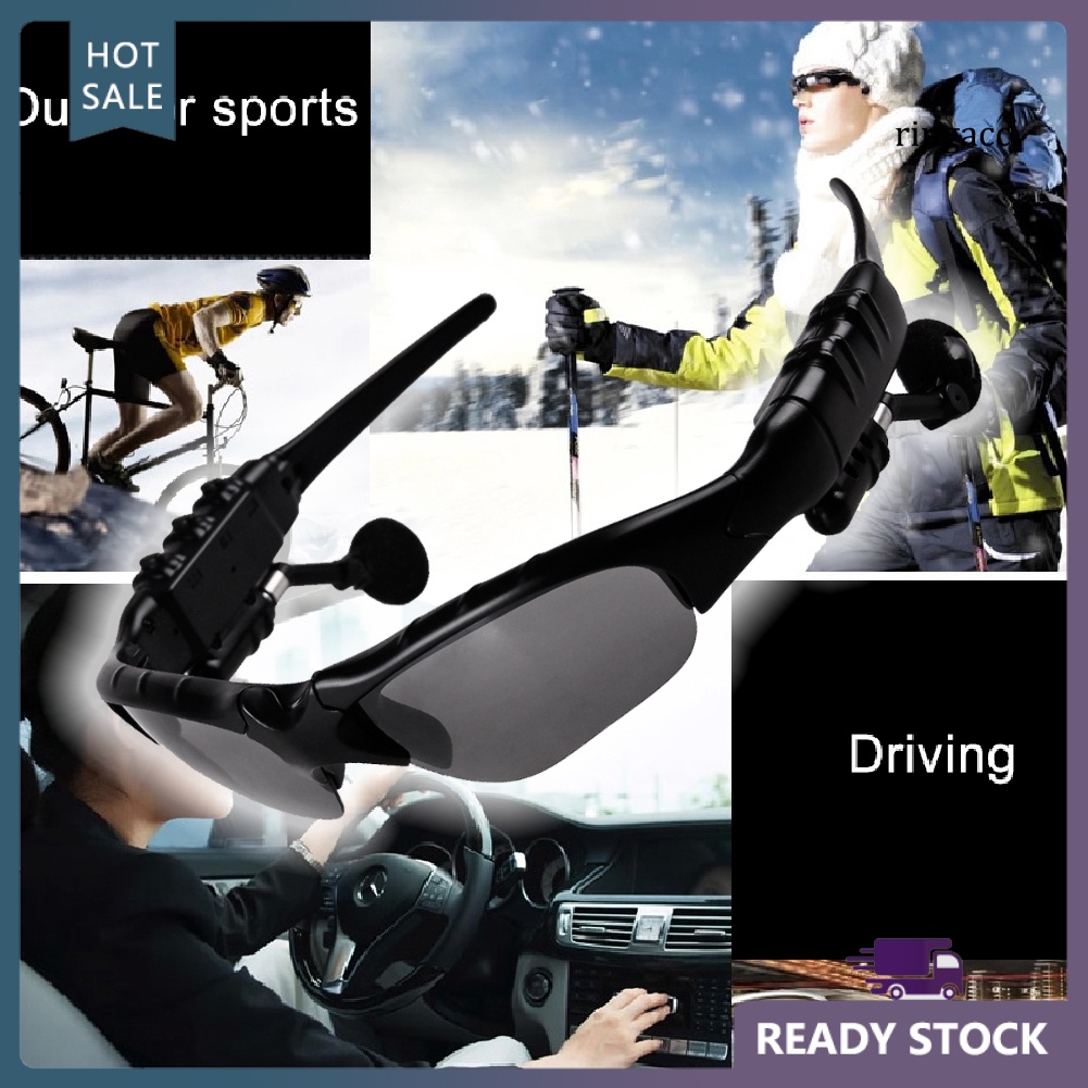 Kính mát tích hợp tai nghe Bluetooth có míc cao cấp