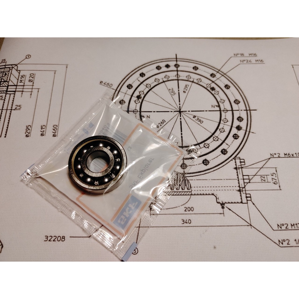 Bạc đạn SKF Explorer chính hãng dành cho bụng máy Yamaha Exciter, Mx King