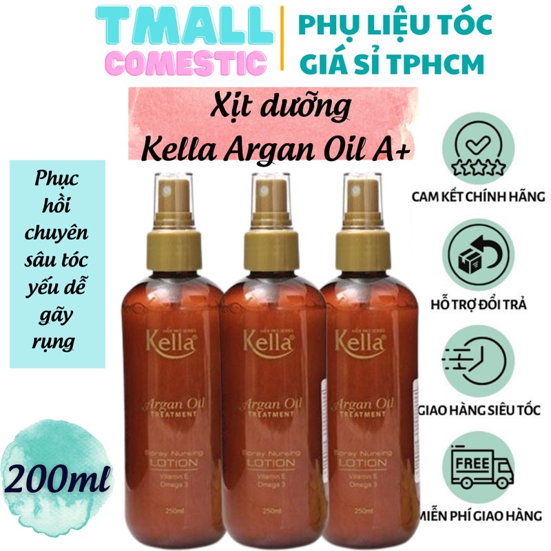 Sữa Dưỡng tóc Kella Argan Oil Treatment 250ml PLTPINKY