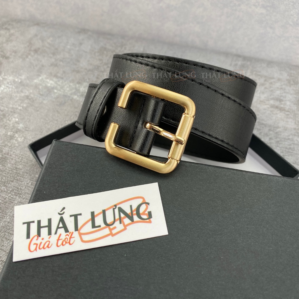 Thắt lưng nam nữ Ulzzang thời trang Hàn Quốc bản nhỏ 2.8cm TL134 (Hỗ trợ bấm, cắt dây nịt) - Thắt Lưng Giá Tốt