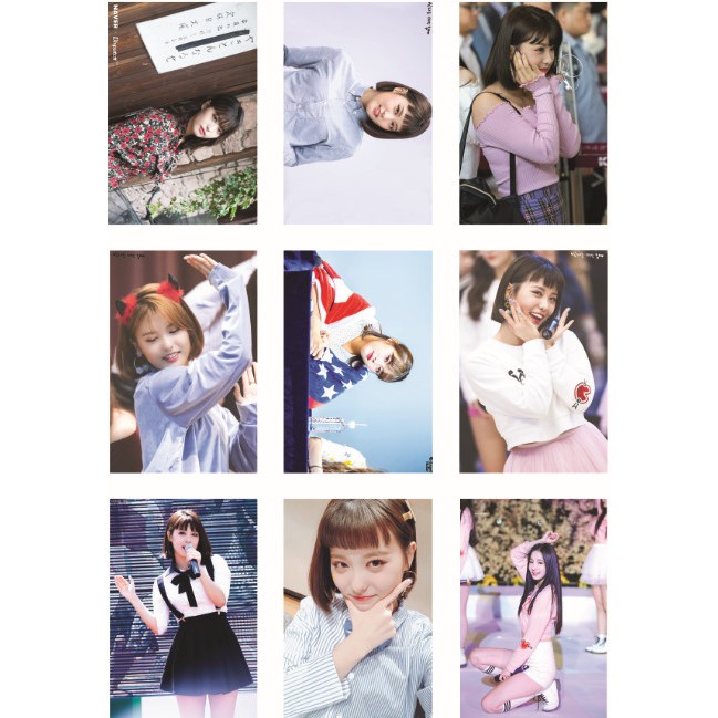 Lomo card 36 ảnh thành viên MOMOLAND - AHIN