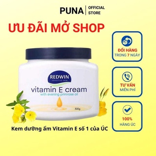 Kem dưỡng da (300g) vitamin E và tinh dầu hoa anh thảo giúp da mềm mịn, sáng bóng, căng mịn cho mọi lứa tuổi Redwi thumbnail