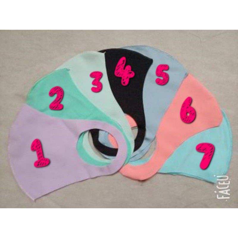 khẩu trang vải poly tái sử dụng nhiều lần nhiều màu | BigBuy360 - bigbuy360.vn