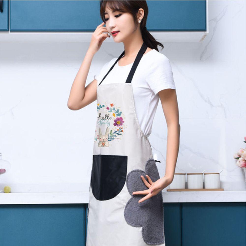 Tạp Dề Nấu Ăn Chống Dầu Mỡ Tiện Lợi