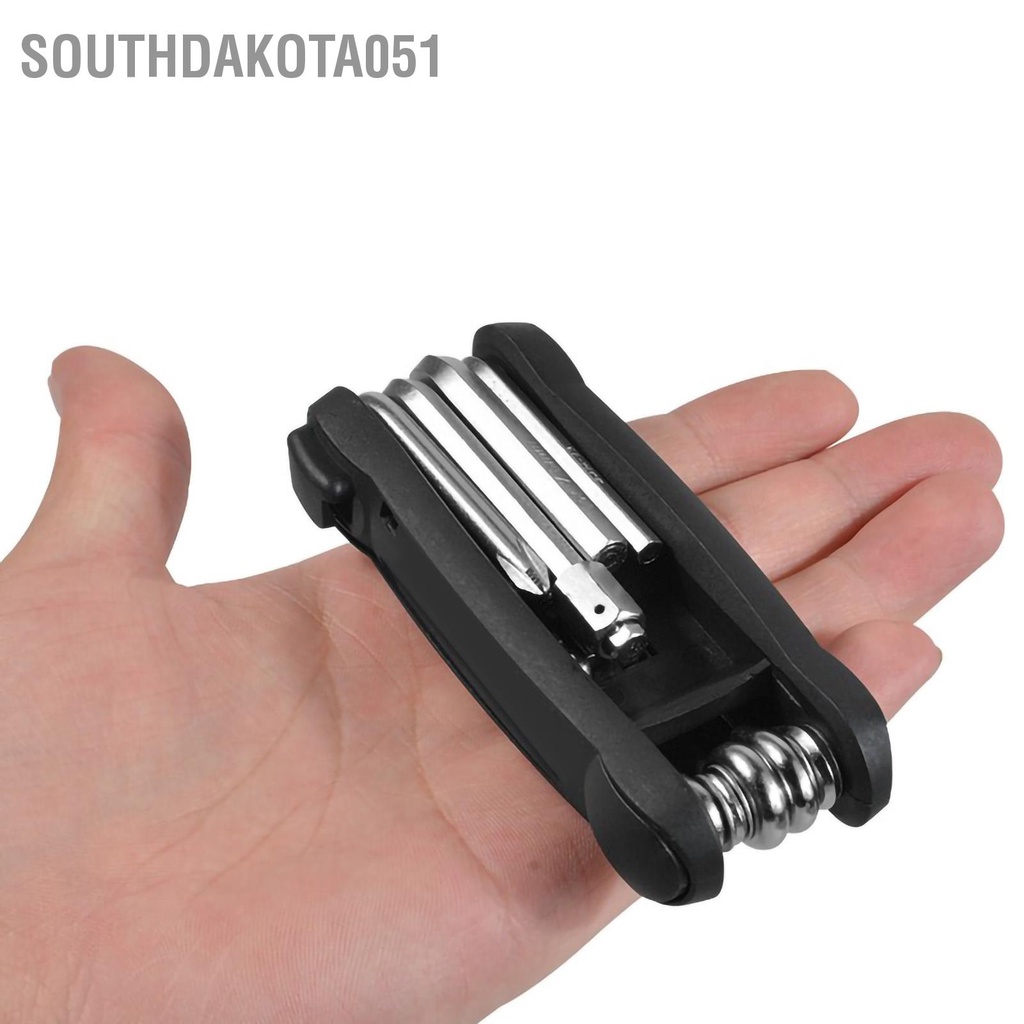 Southdakota051 Bộ dụng cụ sửa chữa lốp xe đạp leo núi đa chức năng tẩy xích kết hợp di động