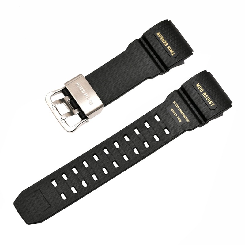 Thay thế nhựa Band GG-1000-1A GWG-100 GSG-100 G Shock Watch Straps Mudmaster GG1000 Khóa không gỉ