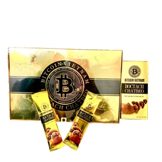Boctach Chatbeo - Bóc tách chất béo Bitcoin Coffee (hộp 15 gói)