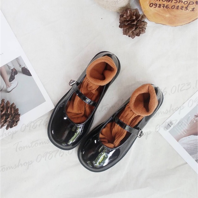 [CÓ SẴN] Giày mary jane búp bê quai ngang oxford ulzzang - CÓ CLIP - ảnh thật | BigBuy360 - bigbuy360.vn