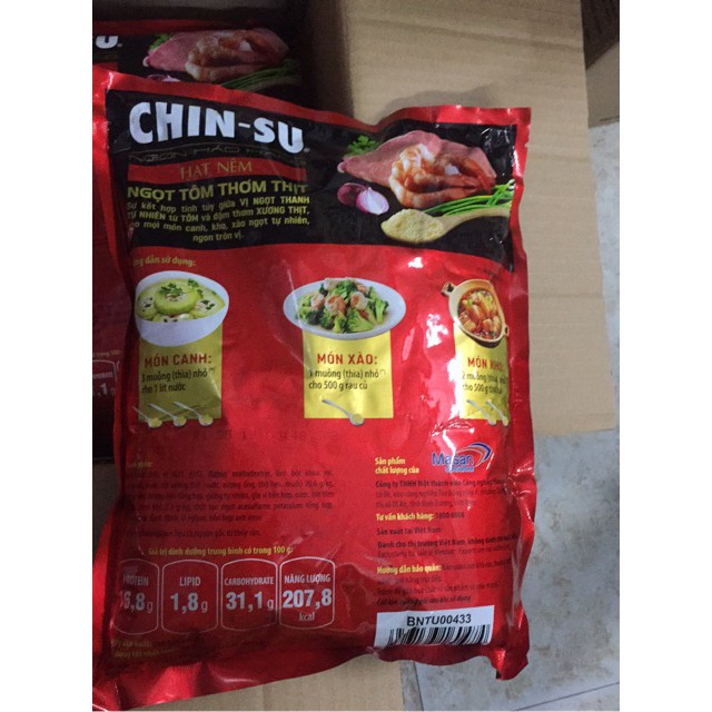 Hạt Nêm Chin-Su 900G Giá Khuyến Nghị date mới