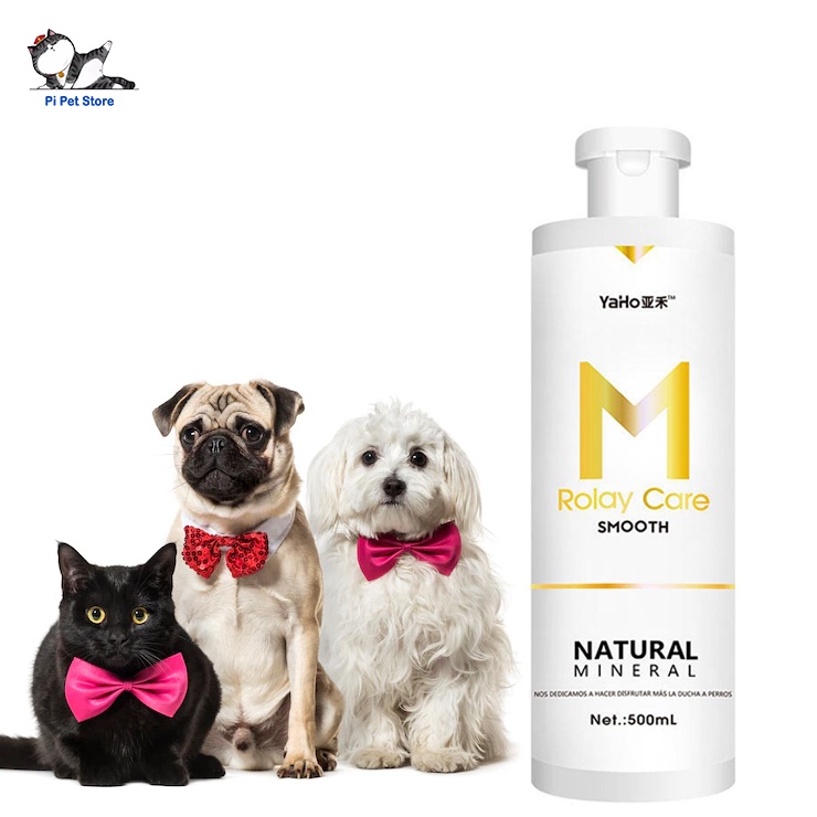 Sữa tắm cho chó mèo Yaho M Royal Care hương hoa thơm ngát và khử mùi tốt - chai 500ml