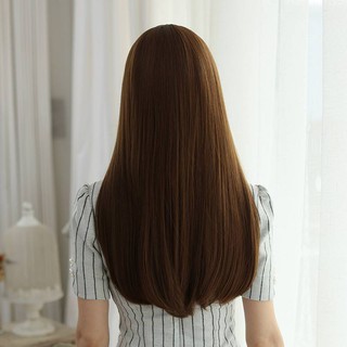 [tặng  lưới hình thật]TÓC GIẢNGUYÊN ĐẦU CỤP DÀI [ẢNH THẬT]