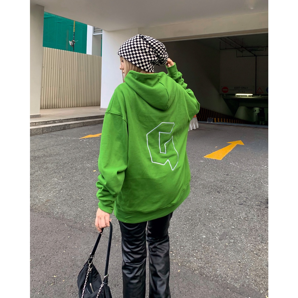 Áo Hoodie Nỉ Form Rộng Phong Cách Thu Đông - Hoodies 01 Màu Xanh Cốm | BigBuy360 - bigbuy360.vn