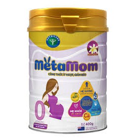 Sữa bầu Metamom mẫu mới huong Cam,Vani,Socola 900g date moi