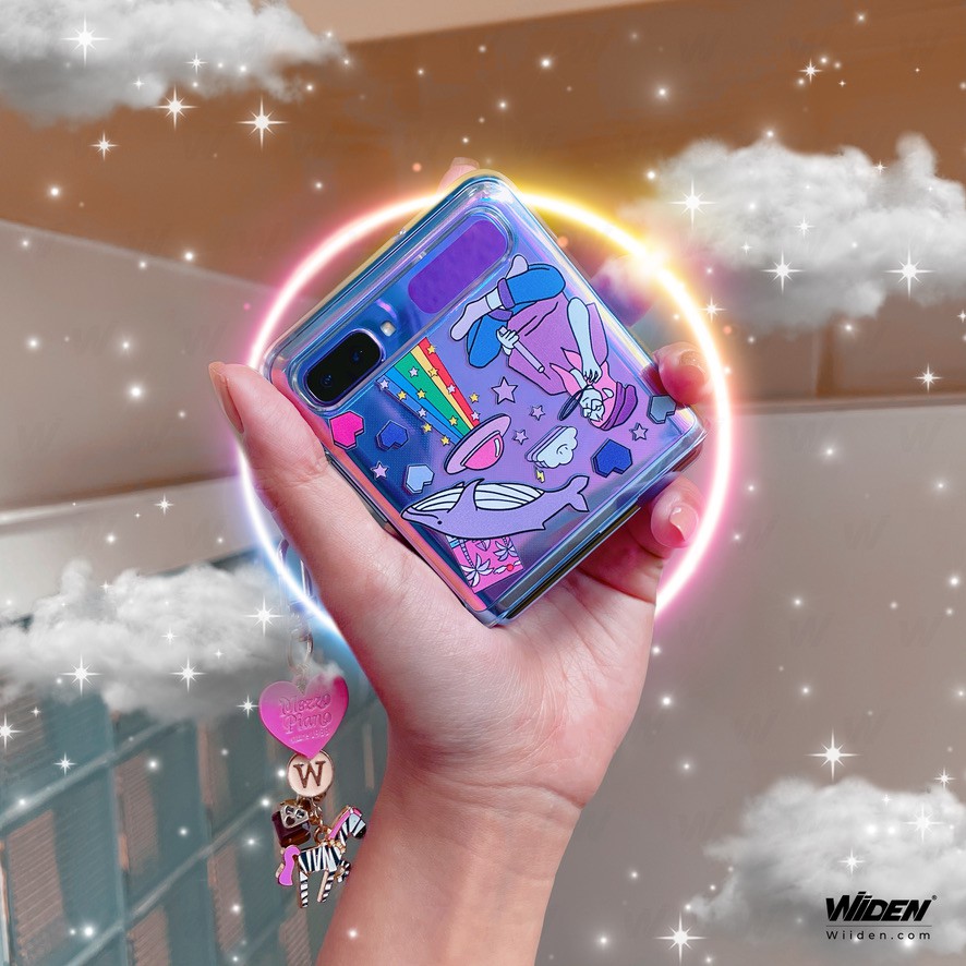 Ốp lưng Wiiden Signature cho Samsung Galaxy Z Flip: Pink Lover | BigBuy360 - bigbuy360.vn