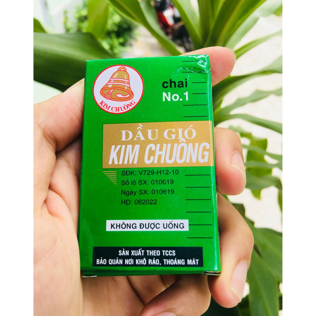 Dầu gió Kim Chuông 7ml - hàng Việt Nam chất lượng cao