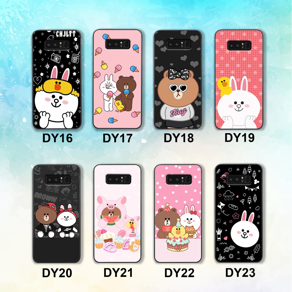 Ốp lưng điện thoại Samsung Galaxy NOTE 8 - NOTE 9 in hình gấu brown bear- Doremistorevn | BigBuy360 - bigbuy360.vn