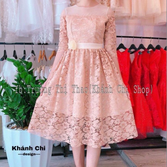 Đầm maxi tay lỡ