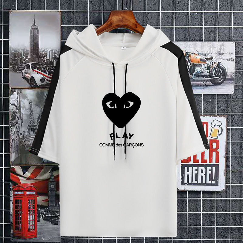 Áo Hoodie Tay Ngắn In Chữ Supreme Thời Trang Mùa Hè 2020 Cho Nam Và Nữ