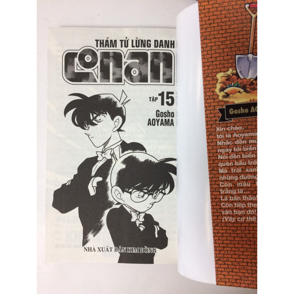 Sách - Thám tử lừng danh Conan - Tập 15