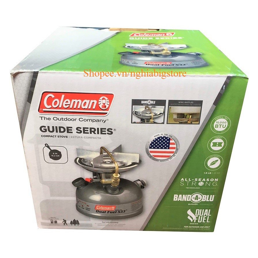 Bếp Mini Dã Ngoại COLEMAN Guide Series® 533. USA