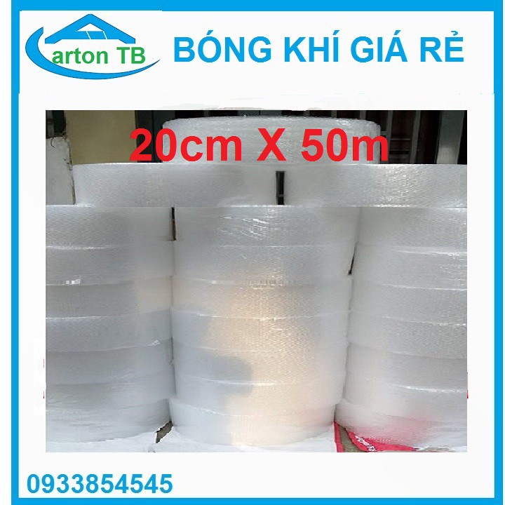 Kích Thước 0.2x50 (m) Cuộn Bong Bóng Khí Đóng Hàng