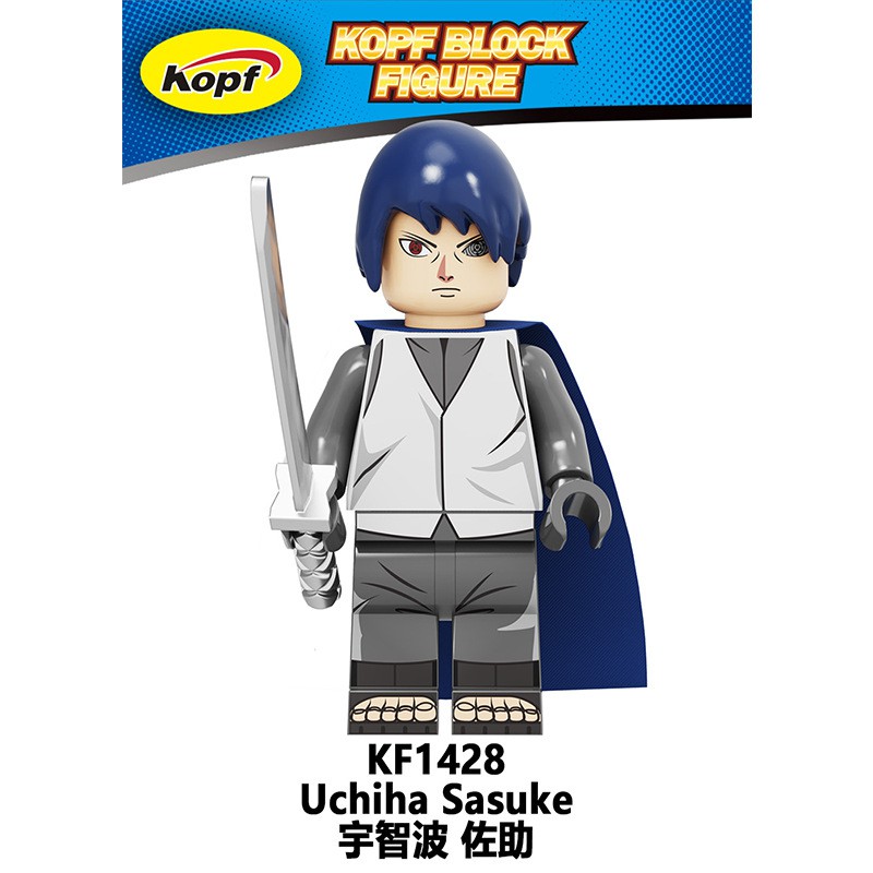 Combo 8 Minifigures NARUTO : Madara , Sasuke , Zetsu - Đồ Chơi Lắp Ráp non-lego KF6126 [C21]