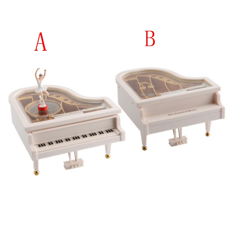 Hộp nhạc hình đàn piano đẹp mắt