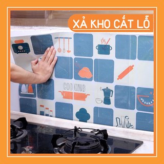 Miếng Dán Tường Chống Dầu Mỡ Chịu Nhiệt Cao Tiện Dụng Cho Nhà Bếp