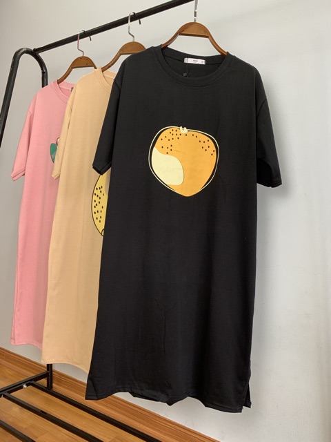 Váy hoa quả dáng xuông from rộng | BigBuy360 - bigbuy360.vn