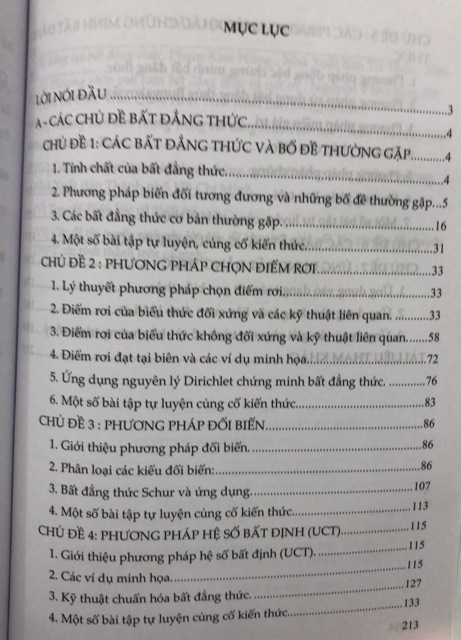 Sách - Các chủ đề Bất đẳng thức ôn thi vào Lớp 10