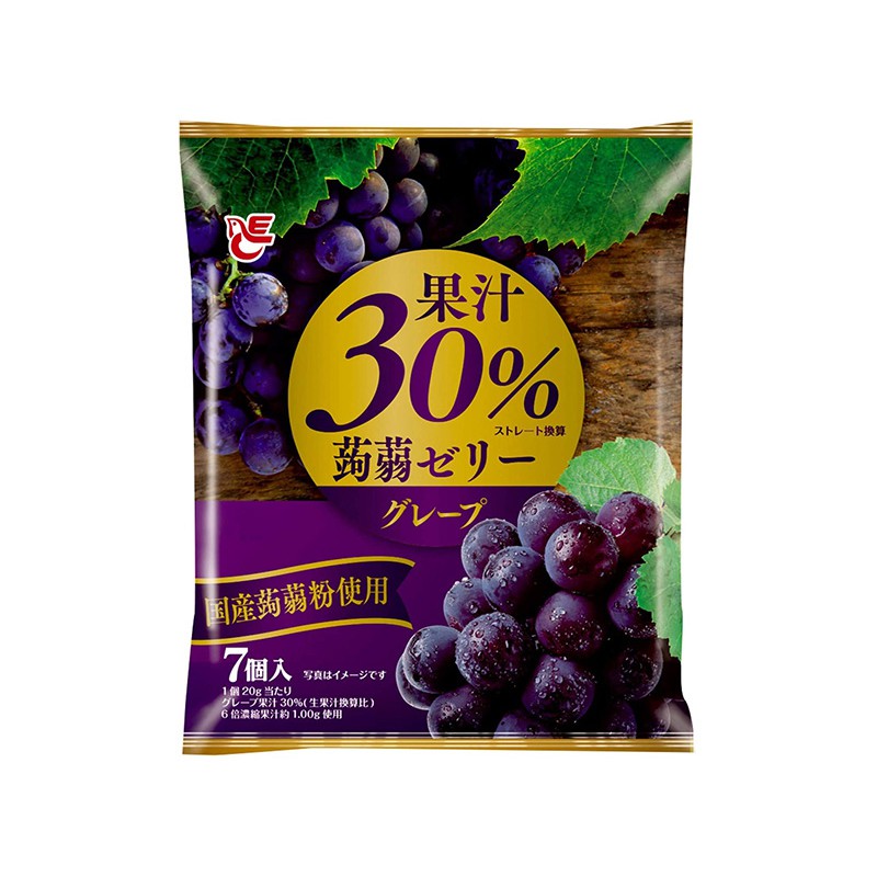 葡萄味蒟蒻果凍