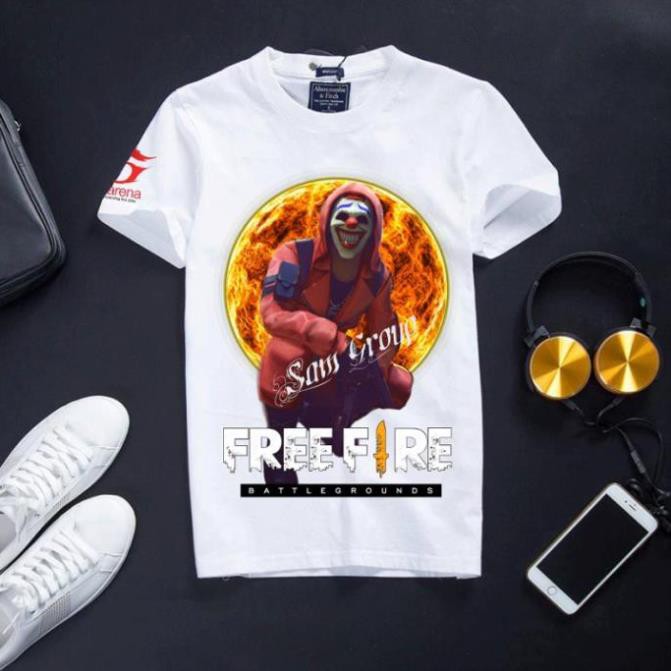 [Đủ Size]Áo Thun Free Fire Cực Đẹp Vải Cotton - Đạo Chích