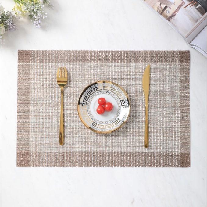 【Mới 2022】Miếng lót bàn ăn, khăn trải bàn ăn, chống thấm cách nhiệt bằng PVC