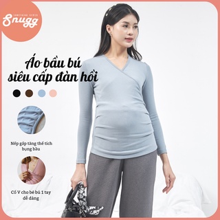 (47-7xkg) Áo bầu cho con bú siêu cấp đàn hồi Snugg SNU2008