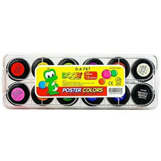 Màu nước Dooly Poster 30ml * 12 màu
