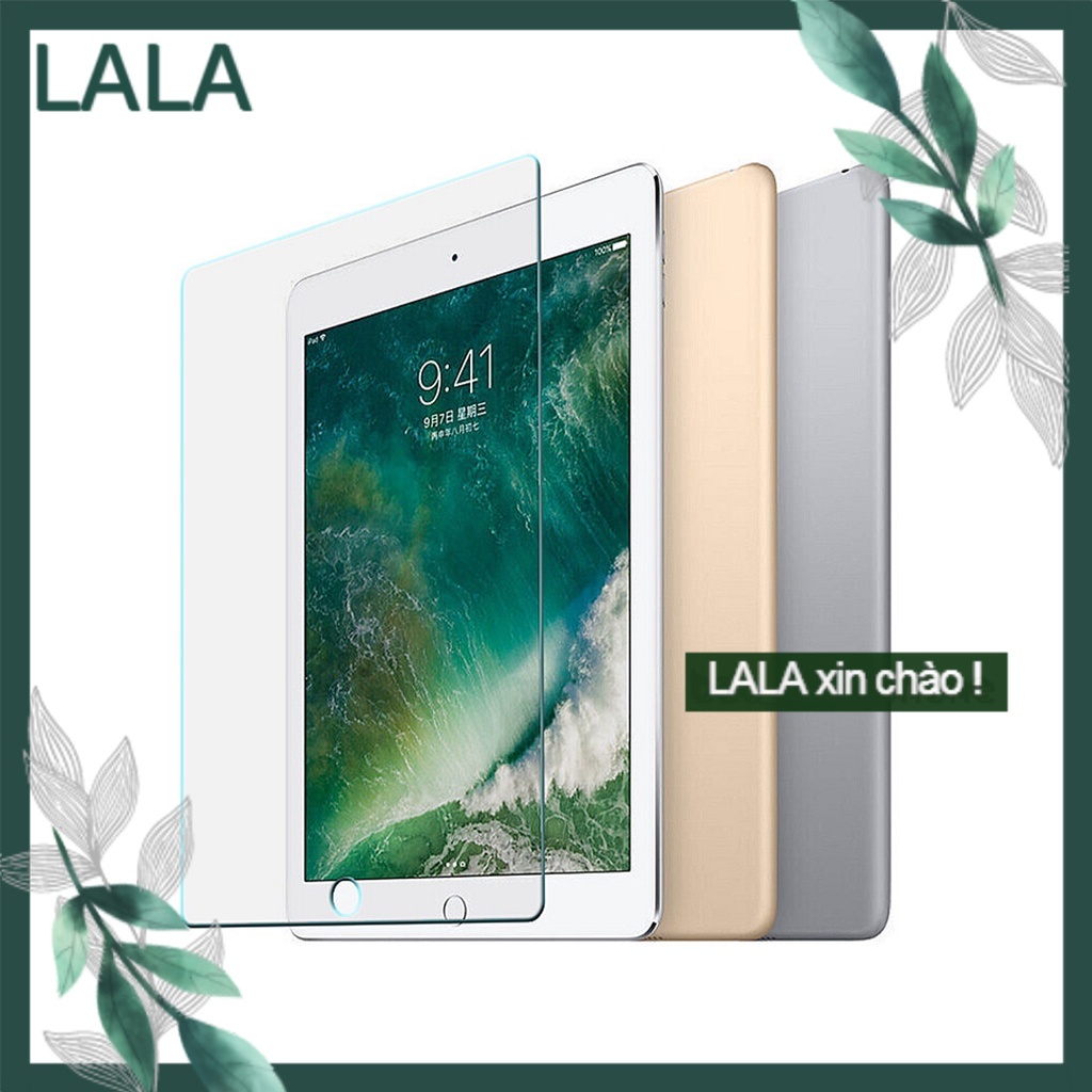 Kính Cường Lực 9H Cho Máy Tính Bảng/iPad Air 1/2/3/4 - Gen 5/6/7/8 - 2/3/4 - Mini 1/2/3/4/5 - Pro 9.7&quot;/ 10.5&quot; / 2020 11&quot;
