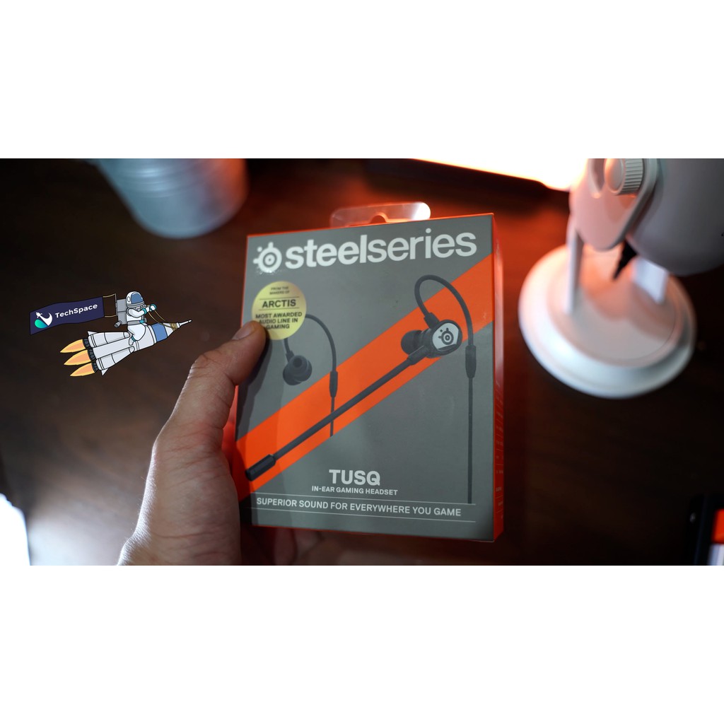 Tai Nghe Steelseries TUSQ - CHUYÊN GAME PUBG MOBILE & FREEFIRE ĐỈNH CAO - BH: 12 Tháng